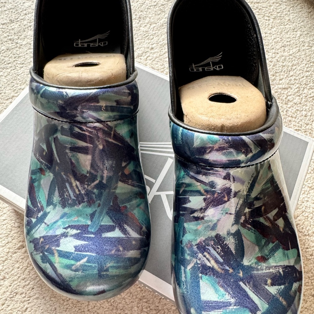 Dansko Multicolor Artistic Mules